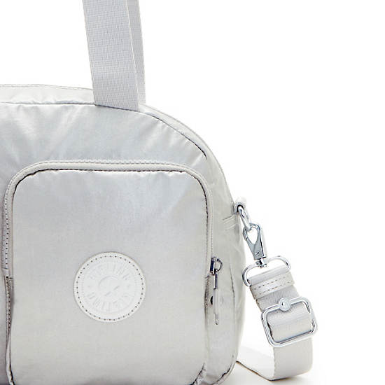 Sacs À Bandoulière Kipling Cool Defea Metallic Argent | FR 1818MQ
